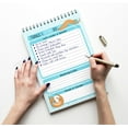 thumbnail image 4 of Inkdotpot To Do List Notepad 6 X 9 Paper Stationery, Things I Otter Do Spiral Notepad Daily Checklist- Motivational Organizer Planner List Pad- Notepad Tear Off (50 Sheets), 4 of 5