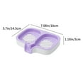 thumbnail image 4 of Double-Layer Soap Dish with Drainage, Two-Tier Soap Holder for Bathroom and Kitchen, Water-Resistant Soap Box with Draining Strips, 4 of 6