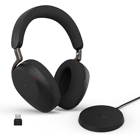 JABRA EVOLVE3 85 MS LINK390C BLACK with Charging Stand