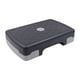 thumbnail image 1 of Equipo de ejercicio aeróbico Step Fitness antideslizante y estable, Stepper de entrenamiento aeróbico para ejercicios de fuerza cardiovascular en Gris Negro, 1 of 8