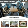 thumbnail image 3 of Yuyamidu Sea Turtle RV Dinette Cushion Slipcover Hibiscus RV Couch Covers for Sofa Washable RV Dinette Seat Covers 2 Pcs Camper RV Sofa Cushions RV Accessory, 3 of 7