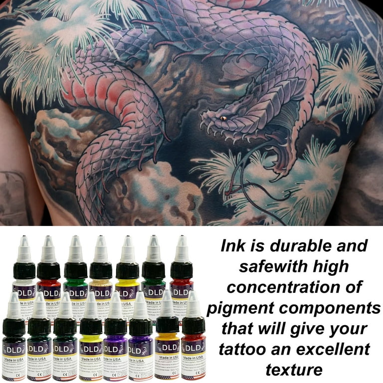 Original Manufacturer Super Quality Tattoo Ink Set Body Permanent  Customized Professional Tattoo Ink Set - China Pigment Tattoo Ink and  Tattoo Ink price