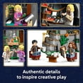 thumbnail image 6 of LEGO Harry Potter Luna Lovegood’s House Building Toy for Girls & Boys - Pretend Play & Display Book Shelf or Bedroom Decor for Kids - W/Luna's Hare Patronus - Gift Idea for Birthdays - 76467, 6 of 8