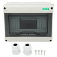 thumbnail image 2 of Boîte de Distribution, Couvercle Transparent IP65 8 Voies Boîte de Distribution d'Alimentation Sécurisée pour Hôtel, 2 of 7