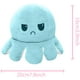 thumbnail image 3 of Pulpo de peluche reversible, pulpo de peluche de doble cara, pulpo de peluche con estado de ánimo, lindos mini peluches, peluches para niños, niñas y amigos (rosa claro-azul claro), 3 of 5