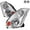 Chrome, variant on 2 Door Models with Factory Xenon OE Style Head-Light for 2003-2005 Infiniti G35 - Chrome
