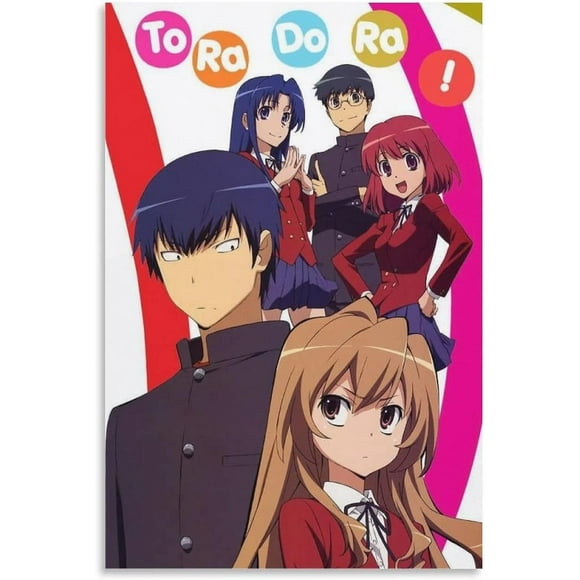 PPHAOSHO Anime Toradora Poster frameless Painting Canvas Wall Posters Art Picture Print Modern Home Decor 12x18inch