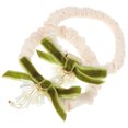 thumbnail image 3 of 2 Pcs Attaches de Cheveux Convallaria Bandes Extensibles pour Queue de Cheval Élastiques Chouchous à Fleurs, 3 of 9
