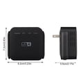 thumbnail image 2 of Wifi Repeater 2.4G Wifi Extender Amplificador de señal Diseño de antena dual Amplificador de señal inalámbrica, Enchufe de EE. UU., Negro 300M sidaley EL4481-05B, 2 of 2