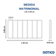 thumbnail image 2 of Cabecera Matrimonial Paneles de Lino 80x140cm, 2 of 2