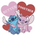 thumbnail image 2 of Juniors Lilo & Stitch Better Together Couple T Shirt, 2 of 5