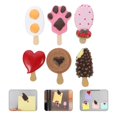 thumbnail image 2 of 6 Pcs Fridge Magnet Office Magnet Cartoon Cabinet Magnet Whiteboard Decorative Fridge Sticker, 2 of 2