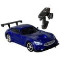 thumbnail image 2 of Coche de control remoto a escala 1/43, regalo de cumpleaños, premium, fácil de controlar, duradero, práctico, modelo de coche de control remoto. Azul oscuro, 2 of 8