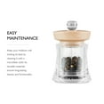 thumbnail image 6 of Cole & Mason Holborn Acrylic Chocolate Pepper Mill 3.75", 6 of 6