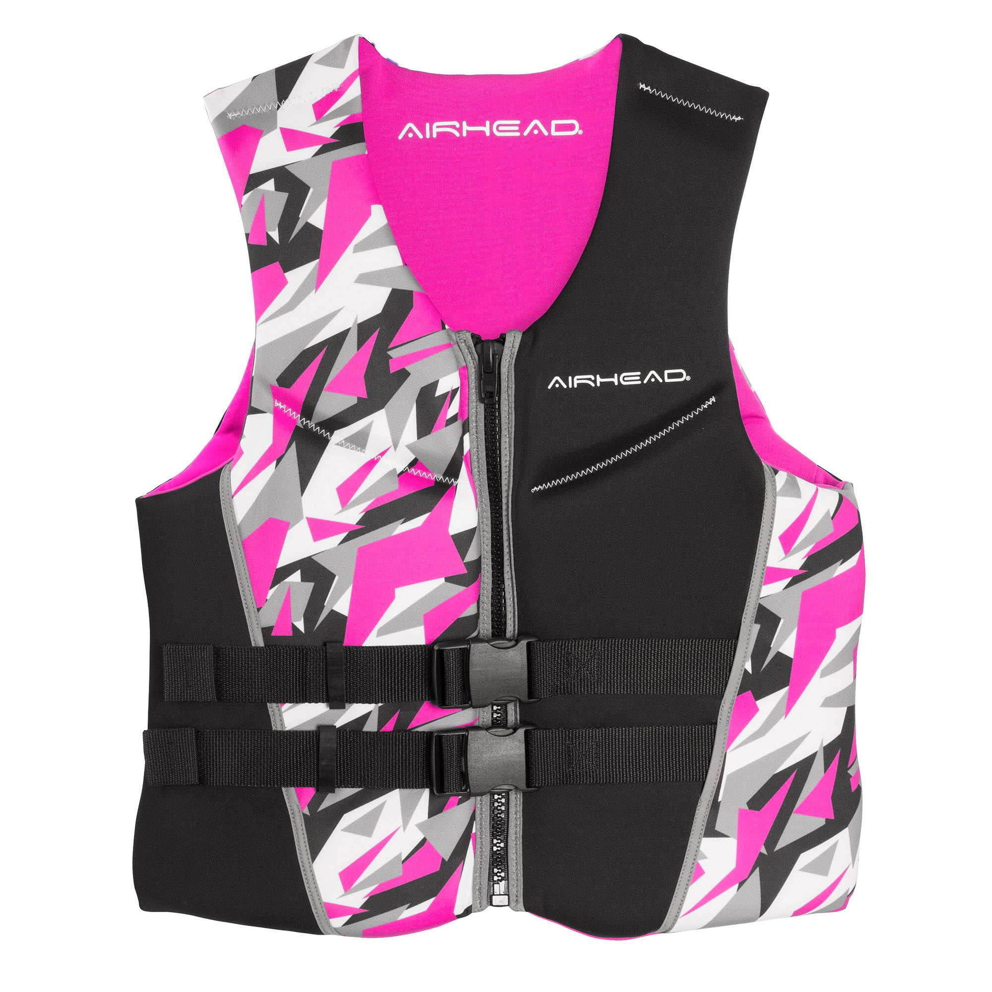 Airhead Camo Cool Neolite Pink Life Vest Jacket, Womens Large 15003