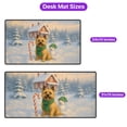 thumbnail image 5 of Hello Winter Vintage Cairn Terrier Enjoys Snowy Day with Snowman Desk Mat Full Keyboard Mouse Pad Cairns Dog Lover Large Mousepad - 12019, 5 of 5