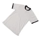 thumbnail image 3 of Camiseta de fútbol para hombre, manga corta, abotonada, con estampado de letras, transpirable, rendimiento atlético, camiseta blanca M, 3 of 15