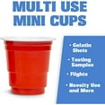 thumbnail image 2 of PEACNNG Classic Party Cup, Pack of 200 Red Disposable Mini 2oz Party Cups, Shot Cups, Perfect for Beer Mug Game., 2 of 5