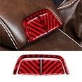 thumbnail image 1 of Real Bright Soft Car Interior Carbon Fiber Sticker DecorationFor BMW 6 Series E63 E64 Red Carbon Fiber Central Console Accent CoverAuto Car Protection Interior Accessories, 1 of 8