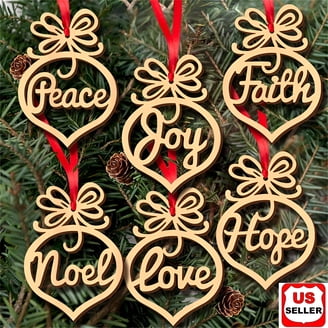 WKSCLPAI 67 Christmas Ornament, Funny 67 Small Acrylic Decorations