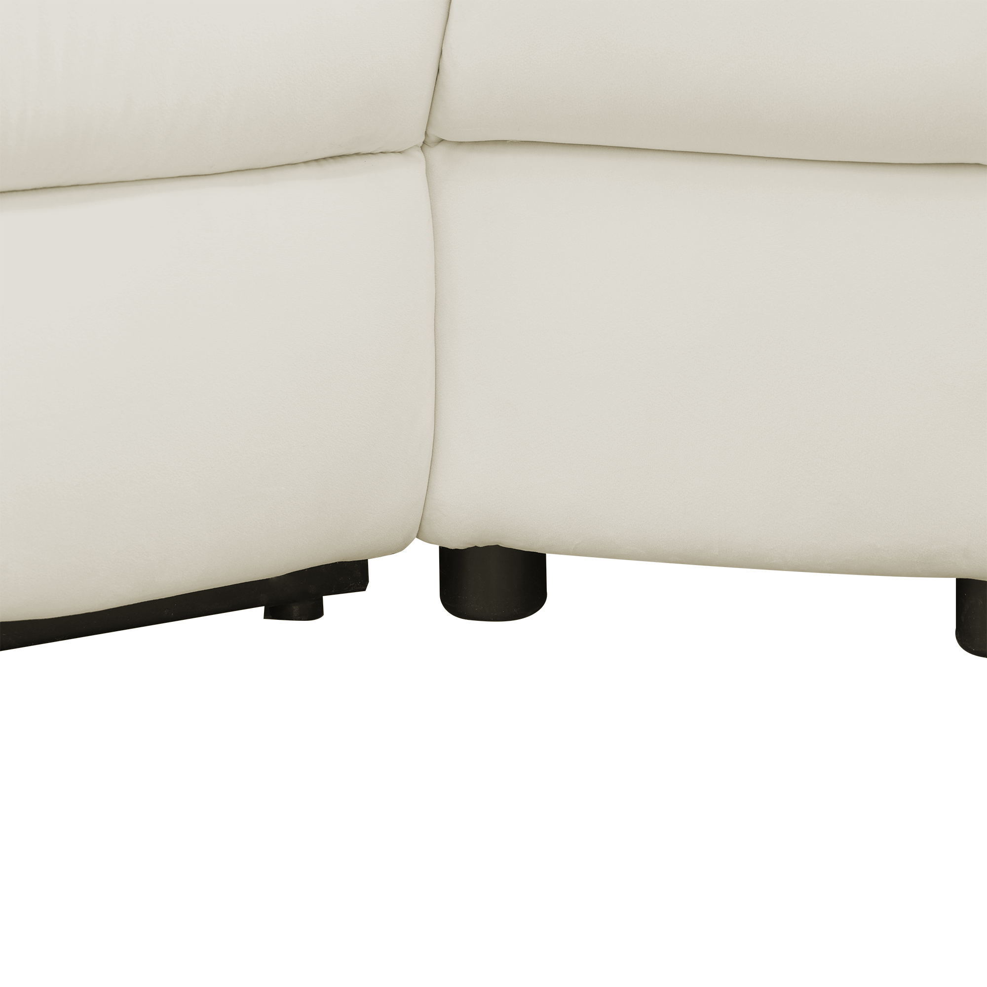 MAYEERTY 5-Seater Recliner Sectional Sofa Set, Recliner with Lint-Free Fabric & 110-115° Reclining, for Living Room & Family Lounge