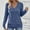 Blue, variant on Long Sleeve Shirts for Women Early Fall Fashion Casual Tunic Womens Tops V Neck Spring Clothes