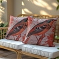 thumbnail image 2 of Throw Pillow Cover - Set of 2 Decorative Birds Printed Design Cushion Case for Home Decor Sofa Couch Chair Bed Patio Living Room Bedroom Car Office - 18x18 Inches, 2 of 9