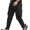 Black, variant on Casual Jeans Fashion Pocket Trend Men's Micro Elastic Slim Men's Jeans Overalls Breathable Mountain Camping Fishing Pant
