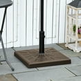thumbnail image 2 of Outsunny 42 lb Heavy Duty Patio Umbrella Base for Garden Backyard Outdoor, 2 of 10