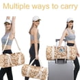 thumbnail image 2 of Bolsa de lona Bluboon para niñas y niños, bonita para gimnasio, con compartimento para zapatos, 2 of 8