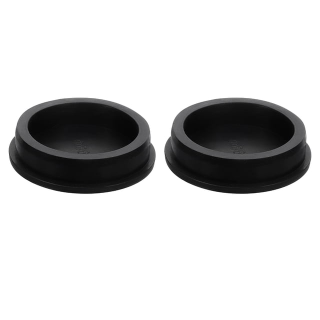 2 Pcs Tapones de Agujeros, Tapón de Botón de Caucho para Agujeros de 65-66.5mm/2.56-2.62"
