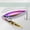 2PC Pink Back Silver Belly, variant on 2PC Fishing Lures Jigs Iron Plate Fish Scale Pattern All Water Layer Blue Green White black Pink Red Baits