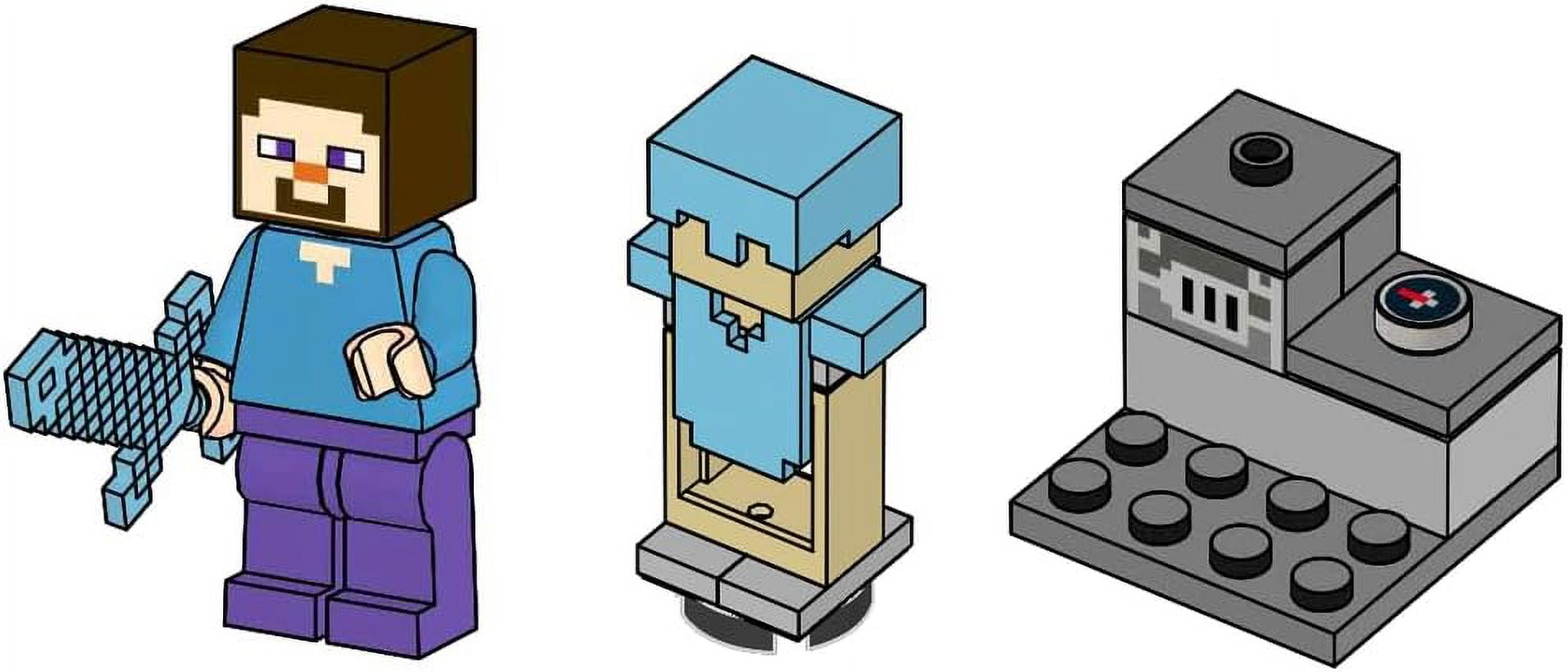 MINifigura LEGO Minecraft Kids com forno e armadura Macao | Ubuy, image size:1912x820