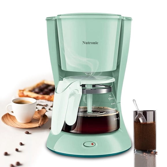 Nutronic Electric Coffee Brewers, One-Touch Control Coffee Machines, with Glass Bowl