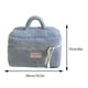 thumbnail image 2 of Organizador de cosméticos de viaje Bolsa de cosas Bolsa de maquillaje peluda para mujeres y niñas (Azul L), 2 of 6