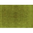 thumbnail image 1 of Ahgly Company Indoor Rectangle Oriental Green Industrial Area Rugs, 2' x 4', 1 of 4
