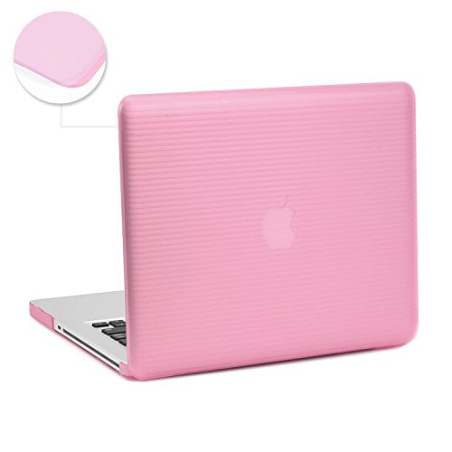 Rubberized Hard Case Shell for Macbook Air Pro 13 inch Laptop Cover Pink US 