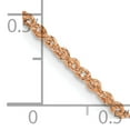 thumbnail image 5 of 14K Rose Gold 1.7mm Ropa Chain 20 Inch "Chains, 5 of 5