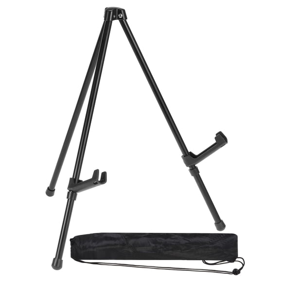 Soporte de caballete de mesa para exhibición, caballete portátil pequeño de 14 pulgadas para carteles, arte y pintura, negro