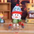 thumbnail image 1 of Bolsa de regalo de tarro de dulces de Navidad, decoraciones navideñas para el hogar, botella de almacenamiento de Papá Noel, soporte para regalos de Navidad para niños, Año Nuevo 2024, 1 of 4