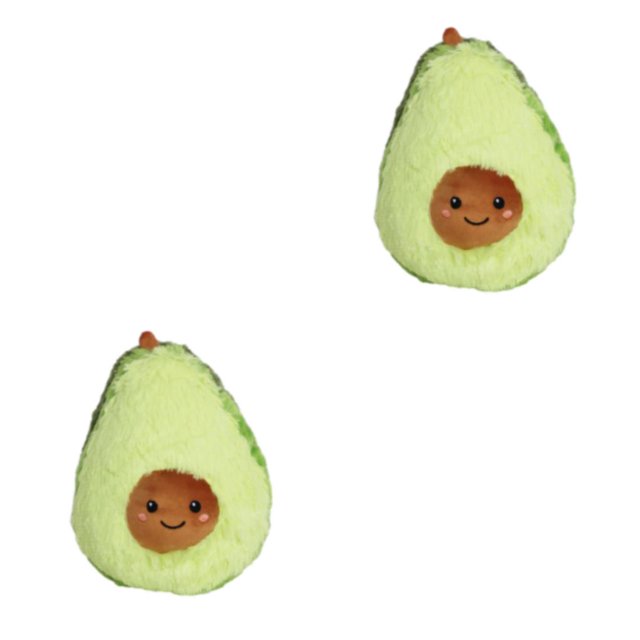 Cateissary Cojín decorativo verde para sofá y coche, juguete con costuras y cojín de felpa para niños palta 45cm 0.55kg 2Conjunto