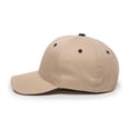 thumbnail image 6 of Outdoor Cap Brushed Twill Sandwich Visor Cap, Khaki & Navy - One Size, 6 of 9