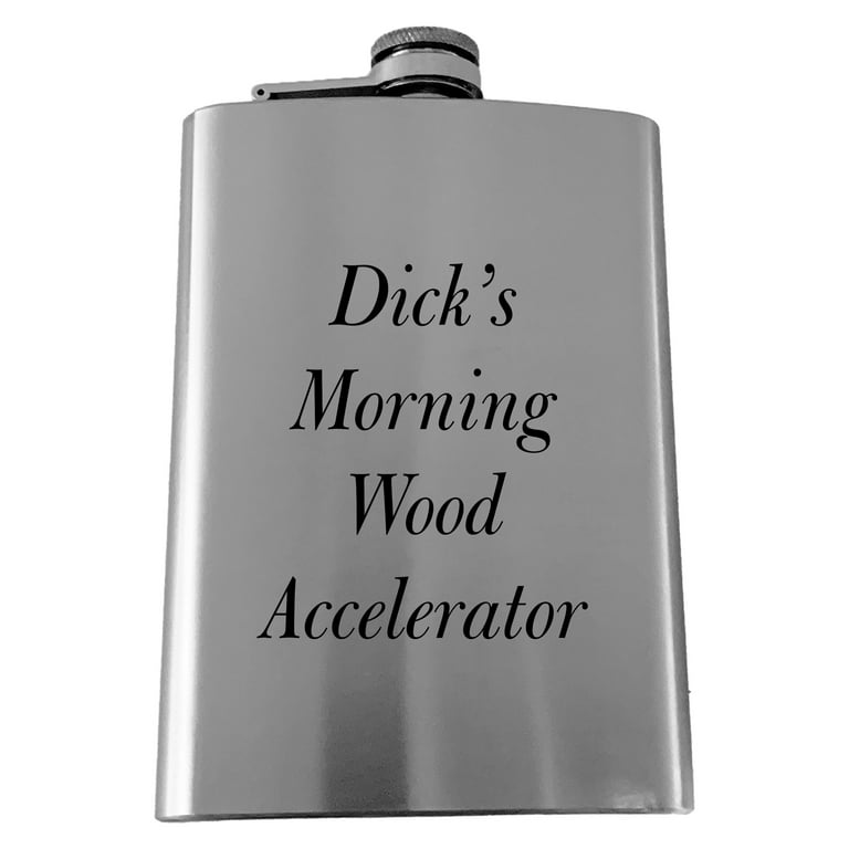 8oz BLACK It's Scrumdidilyumptious Flask 8oz BLACK It's Scrumdidilyumptious Flask