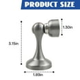 thumbnail image 2 of TALENO Door Stoppers for Bottom of Door,Punch-Free Installation Magnetic Door Stopper,Strong Magnetic Fixation Door Wedge,gray, 2 of 7