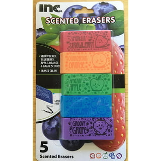  Super Fruity Scented Kneaded Eraser Wheel Toy Eraser Set of 2 :  Toys & Games
