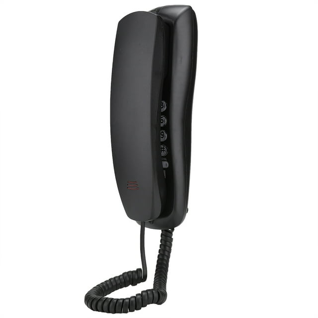 Teléfono de Oficina ANGGREK fijo con Cable Negro