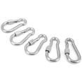 thumbnail image 3 of Clip Mousqueton, 5 Pcs Crochet à Ressort Robuste Durable pour Camping/pêche/randonnée, 3 of 8