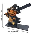 thumbnail image 3 of ZJNGJC Halloween Wooden Tabletop Signs Grim O Witch Decorative Holders Farmhouse Tiered Tray For Home Party Desktop Ornament A, 3 of 5