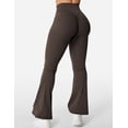 thumbnail image 3 of Leggins acampanados YEOREO Kalie Scrunch para mujer Coffee S, 3 of 7