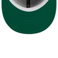 thumbnail image 5 of Men's New Era Gray/Kelly Green Boston Celtics Tip-Off Two-Tone 59FIFTY Fitted Hat, 5 of 6